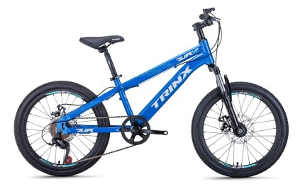 Підлітковий велосипед 20" Trinx Junior 1.0 Blue-green-white (10700027)