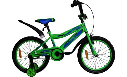 Велосипед VNC 18" Breeze, 1817-GS-GB, green/blue (shiny),24см