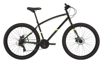 Велосипед 27,5" Pride Rocksteady 7.1 рама - L чорний/хакі 2020