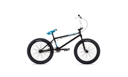 Велосипед 20" Stolen STEREO 20.75" 2021 BLACK W/ SWAT BLUE CAMO