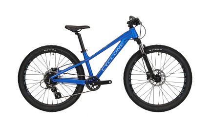 Велосипед 24" CYCLONE DREAM рама - 12" 2024 синій