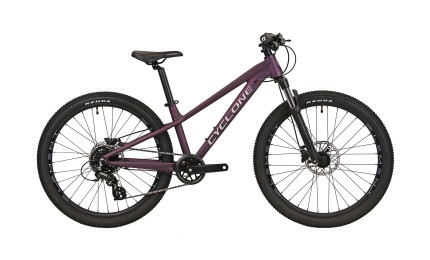 Велосипед 24" CYCLONE DREAM рама - 12" 2024 фіолетовий матовий