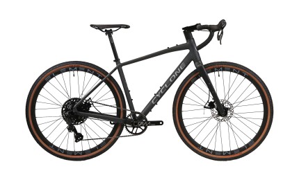 Велосипед 700C CYCLONE GTX 54 (47 см) 2024 графітовий матовий