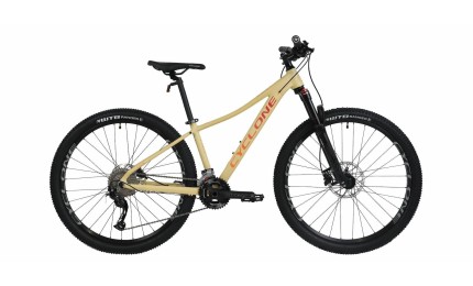 Велосипед 27,5" CYCLONE LLX рама - 14" 2023 жовтий