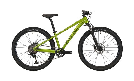 Велосипед 26" CYCLONE RX рама - XS 2024 салатовий
