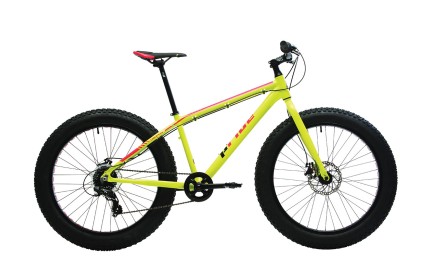 Велосипед 26'' Pride TROPHY 1.0 рама - XL желтый неон/красный лак