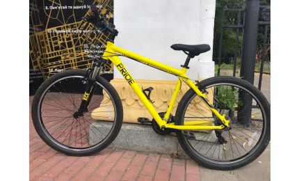 Велосипед 27,5" Pride Marvel 7.1 рама - L желто-черный 2020 Б/У