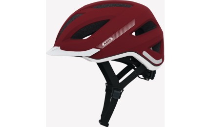 Велосипедний шолом ABUS PEDELEC посилений, marsala червоний L