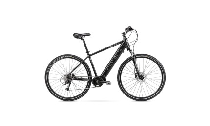 Електровелосипед 28" ROMET ORKAN M e-bike 2 чорно-срібний 20 L