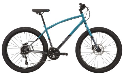 Велосипед 27,5" Pride Rocksteady 7.2 рама - L бірюза/сірий 2020