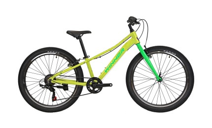 Велосипед 24" WINNER CANDY 2024 рама - 11" жовтий