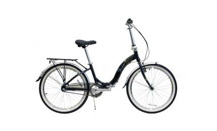 Велосипед 24" WINNER IBIZA 2024 складаний чорний
