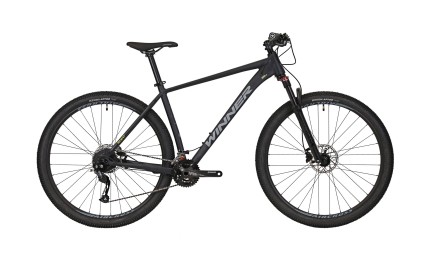 Велосипед 29" WINNER SOLID-GT рама - XL 2024 чорний матовий
