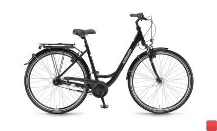 Велосипед 28" Winora Hollywood Monotube рама - 45 см (17,5") черный 2019