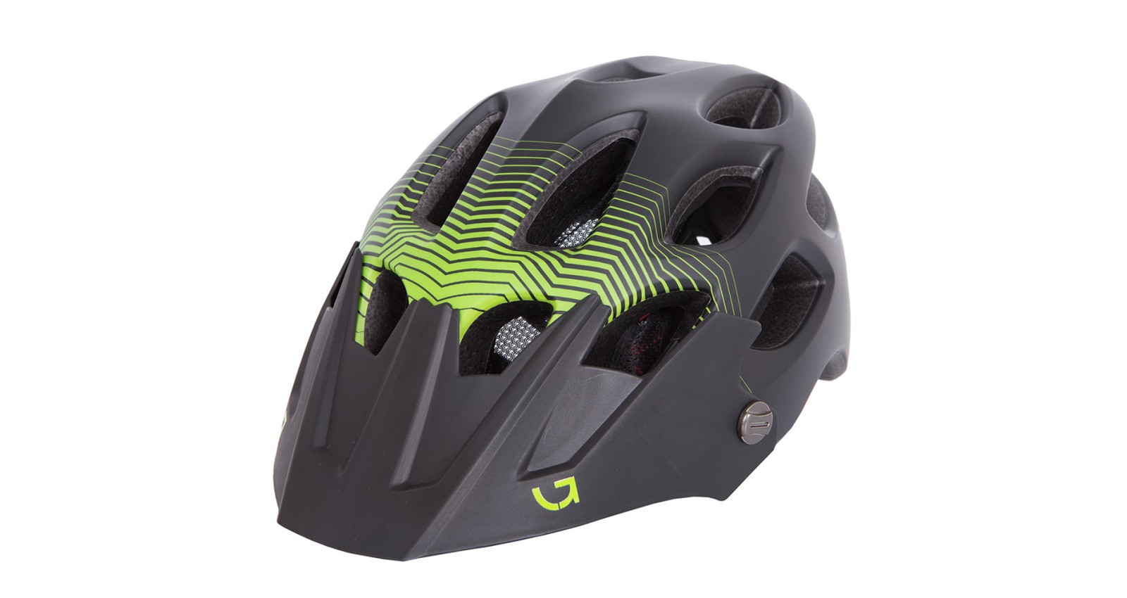 Шлем Green Cycle Slash черно-салатовый (58-61) - № Фото 1
